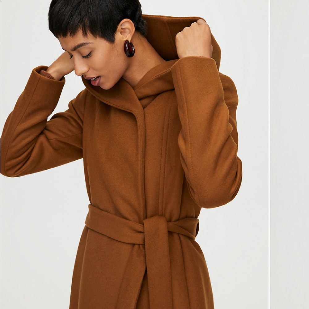 Aritzia Montgomery wool coat